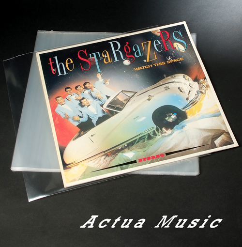 ACTUA MUSIC - Protection Disques Vinyles - Sous-pochette - 100 Sous- pochettes antistatiques pour disque 45T / EP