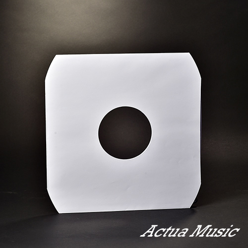 ACTUA MUSIC - Protection Disques Vinyles - Sous-pochette - 100 Sous- pochettes antistatiques pour disque 45T / EP
