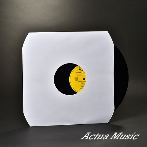 ACTUA MUSIC - Protection Disques Vinyles - Sous-pochette - 25 Sous-pochettes  doublées pour vinyle et pyrolac 78T / 25 cm