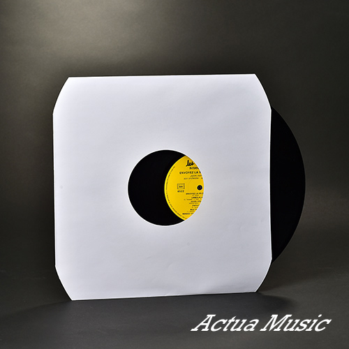 ACTUA MUSIC - Protection Disques Vinyles - 100 Pochettes de protection  polyéthylène pour vinyle 33T