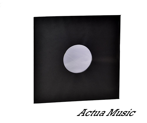 ACTUA MUSIC - Protection Disques Vinyles - Sous-pochette - 100 Sous- pochettes doublées pour 33 tours